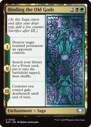 Commander: Edge of Eternities Binding the Old Gods #52