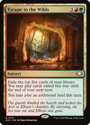 Commander: Edge of Eternities Escape to the Wilds #115