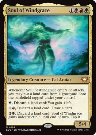 Commander: Edge of Eternities Soul of Windgrace #126