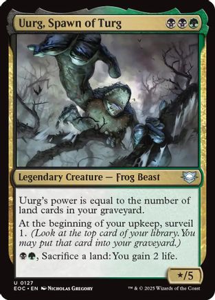 Commander: Edge of Eternities Uurg, Spawn of Turg #127