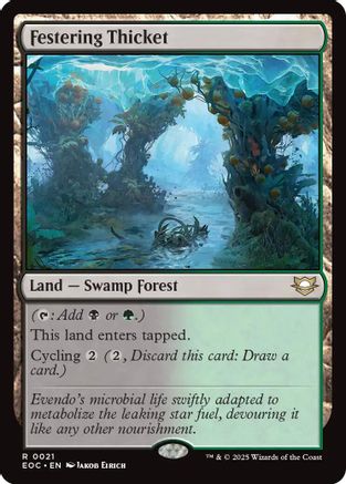 Commander: Edge of Eternities Festering Thicket #21
