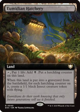 Commander: Edge of Eternities Eumidian Hatchery (Extended Art) #40