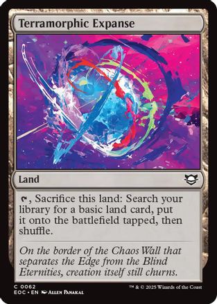 Commander: Edge of Eternities Terramorphic Expanse #62