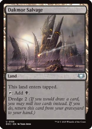 Commander: Edge of Eternities Dakmor Salvage #156