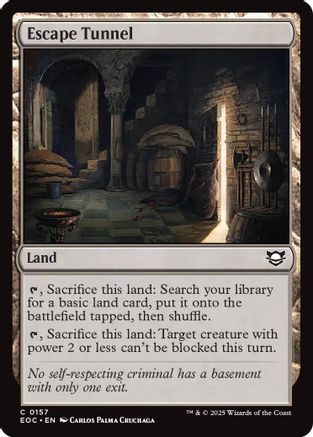 Commander: Edge of Eternities Escape Tunnel #157