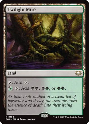 Commander: Edge of Eternities Twilight Mire #189