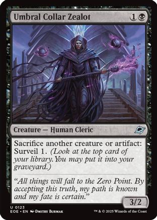 Edge of Eternities Umbral Collar Zealot #123