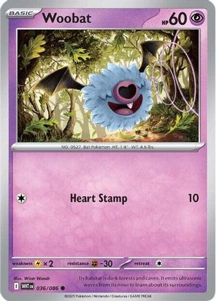 SV: White Flare Woobat #036