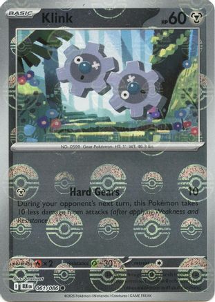 SV: Black Bolt Klink (Poke Ball Pattern) #061