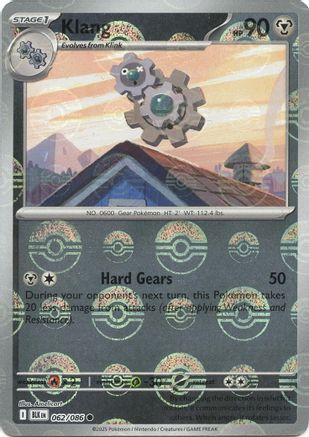 SV: Black Bolt Klang (Poke Ball Pattern) #062