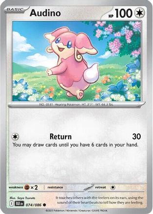 SV: Black Bolt Audino #074