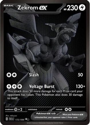 Zekrom ex - 172/086