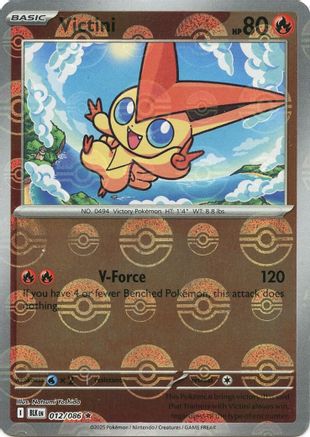SV: Black Bolt Victini (Poke Ball Pattern) #012