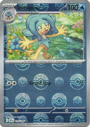 SV: Black Bolt Simipour (Poke Ball Pattern) #018
