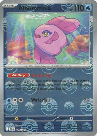 SV: Black Bolt Alomomola (Poke Ball Pattern) #024