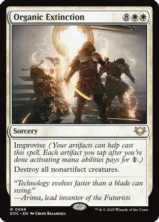Commander: Edge of Eternities Organic Extinction #66