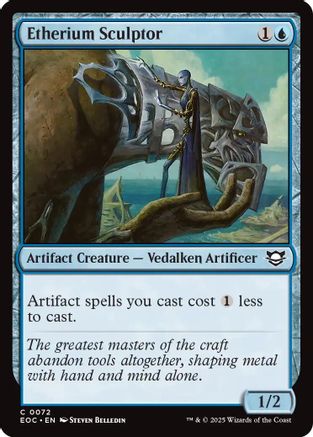 Commander: Edge of Eternities Etherium Sculptor #72