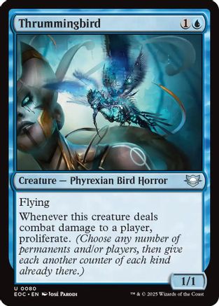 Commander: Edge of Eternities Thrummingbird #80