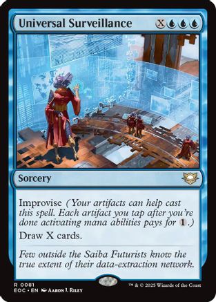 Commander: Edge of Eternities Universal Surveillance #81