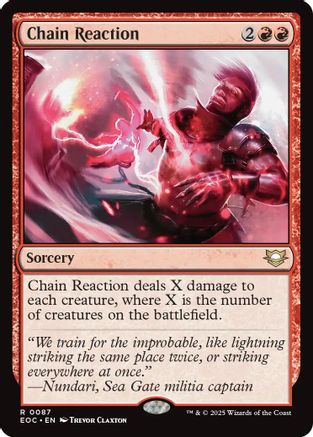 Commander: Edge of Eternities Chain Reaction #87