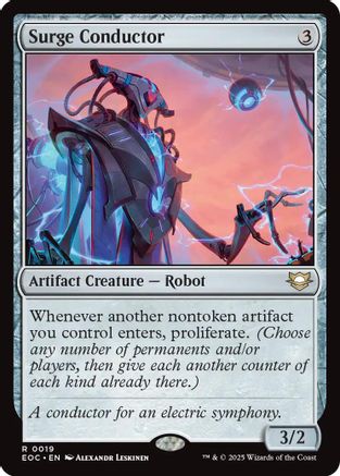 Commander: Edge of Eternities Surge Conductor #19