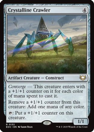 Commander: Edge of Eternities Crystalline Crawler #133