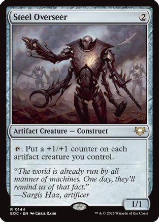 Commander: Edge of Eternities Steel Overseer #144