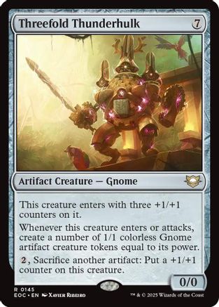 Commander: Edge of Eternities Threefold Thunderhulk #145