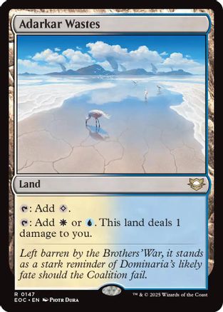 Commander: Edge of Eternities Adarkar Wastes #147
