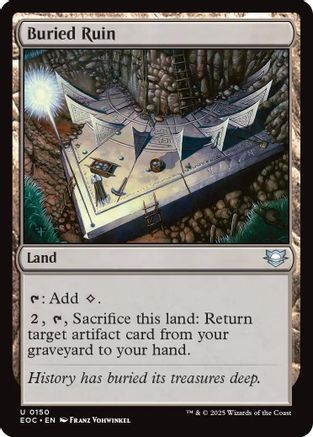 Commander: Edge of Eternities Buried Ruin #150