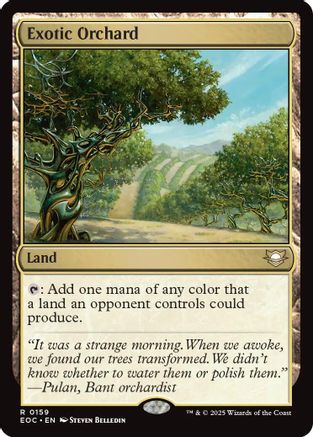 Commander: Edge of Eternities Exotic Orchard #159