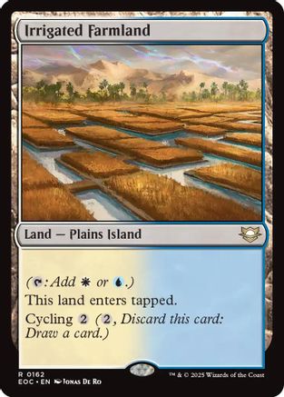Commander: Edge of Eternities Irrigated Farmland #162