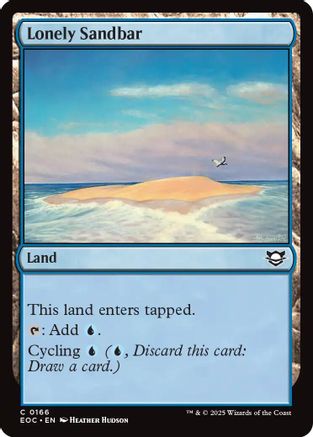 Commander: Edge of Eternities Lonely Sandbar #166