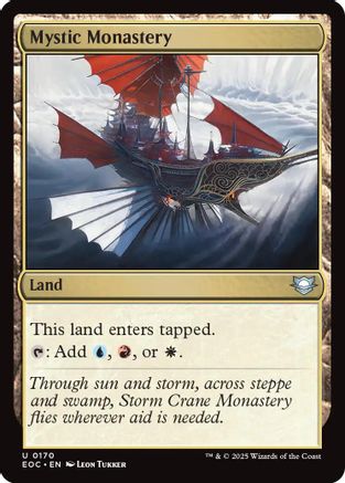 Commander: Edge of Eternities Mystic Monastery #170