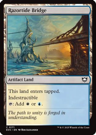 Commander: Edge of Eternities Razortide Bridge #171