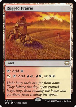Commander: Edge of Eternities Rugged Prairie #174