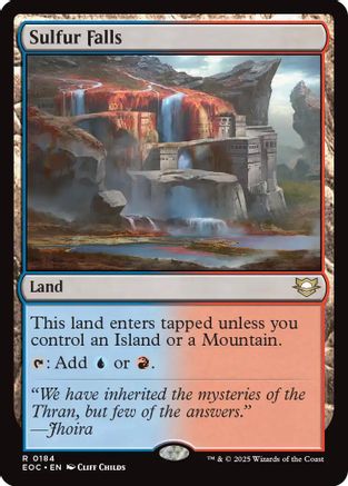 Commander: Edge of Eternities Sulfur Falls #184