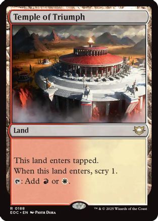 Commander: Edge of Eternities Temple of Triumph #188