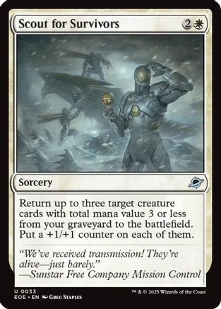 Edge of Eternities Scout for Survivors #33