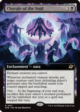 Edge of Eternities Chorale of the Void (Extended Art) #331