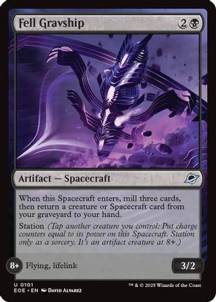 Edge of Eternities Fell Gravship #101