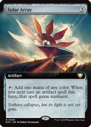 Commander: Edge of Eternities Solar Array (Extended Art) #38