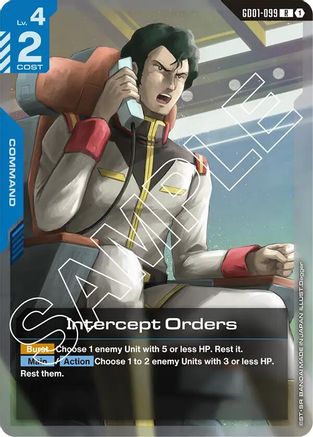 Intercept Orders