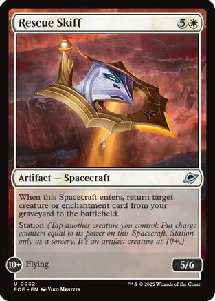 Edge of Eternities Rescue Skiff #32