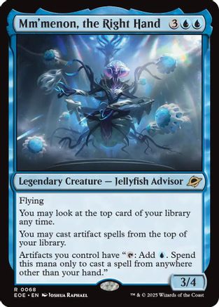 Edge of Eternities Mm'menon, the Right Hand #68