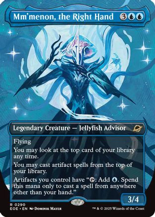 Mm'menon, the Right Hand (Borderless)