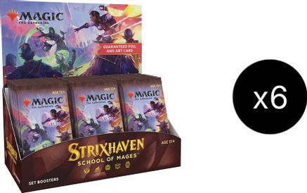 Strixhaven School of Mages Set Booster Box Case