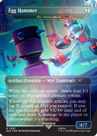 Egg Hammer - Myr Battlesphere (Rainbow Foil)