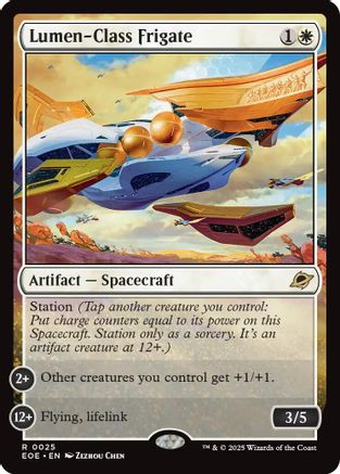 Edge of Eternities Lumen-Class Frigate #25