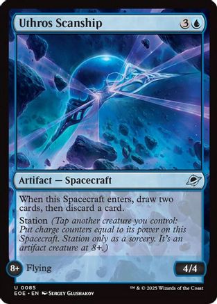 Edge of Eternities Uthros Scanship #85